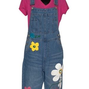 MISSLOOK womens overall blue jean